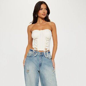 Fashion Nova Corset Top - Large